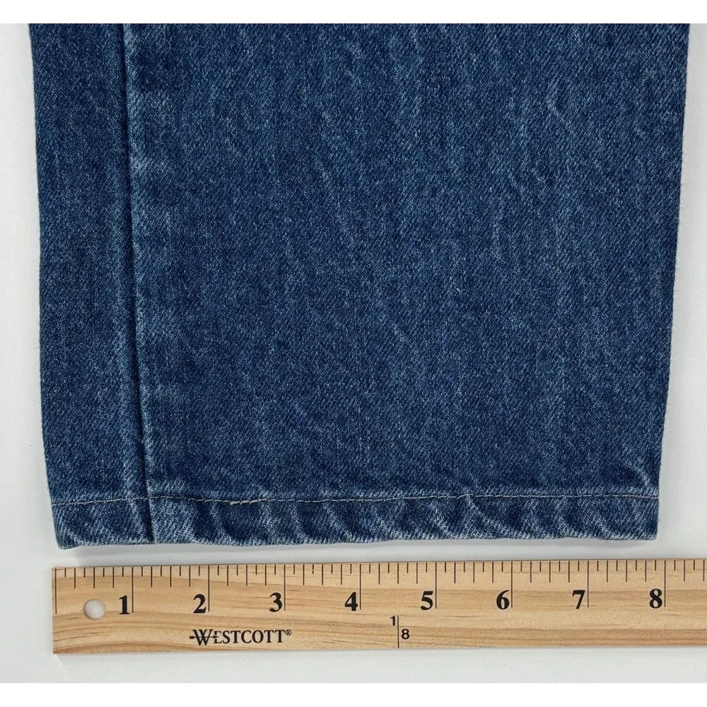 Vintage Levi's 505 Orange Tab Jeans Men 36x31 Straight Leg Medium Wash 80s 90s
